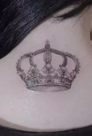 18张漂亮的皇冠纹身图案欣赏