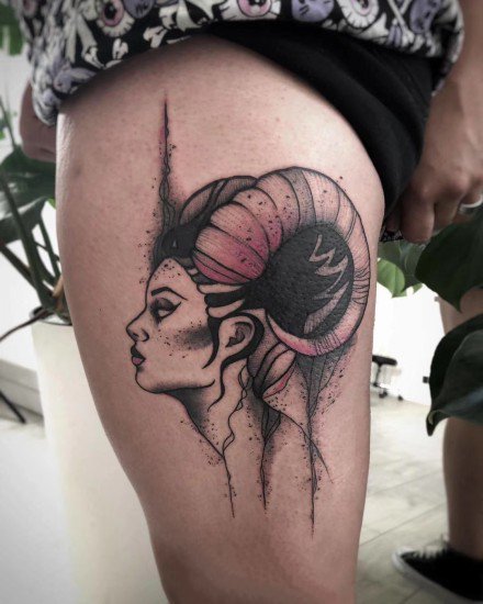 很有个性的一组暗黑纹身图案9张