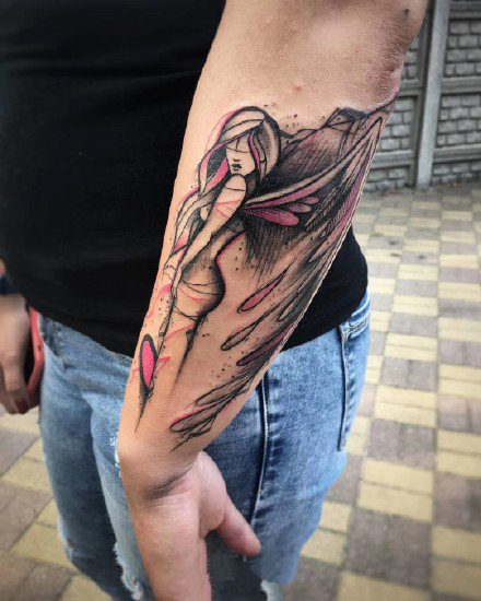 很有个性的一组暗黑纹身图案9张