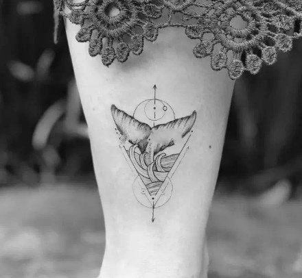 很漂亮的一组鲸鱼纹身作品图片欣赏