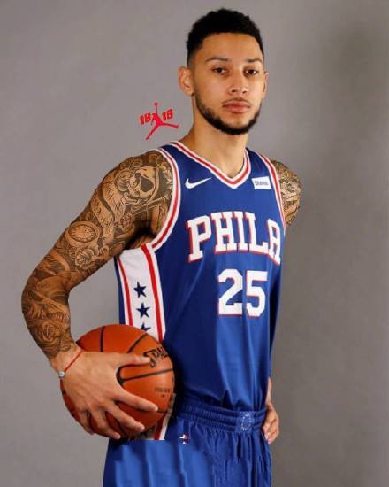 一组欧美篮球明星身上的纹身套图欣赏