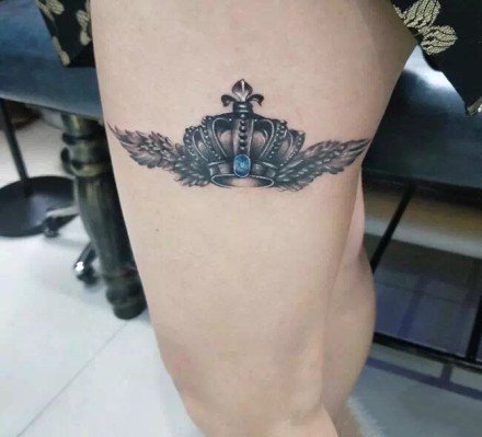 18张漂亮的皇冠纹身图案欣赏