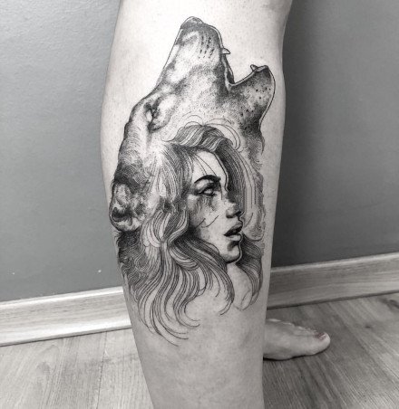 18张适合手臂的黑白小纹身图案