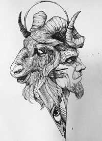 一组适合男性的欧美人物精品手稿图