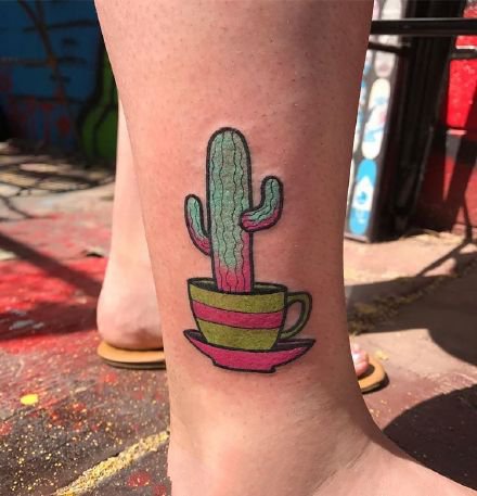 27张咖啡主题的纹身图案欣赏