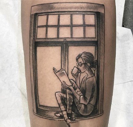 27张咖啡主题的纹身图案欣赏