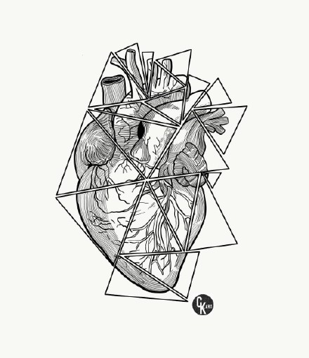 35张个性的黑色小图纹身手稿