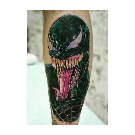 漫威电影毒液的角色纹身图案9张