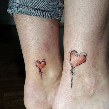 ​​27张适合​情侣闺蜜的小清新纹身图案