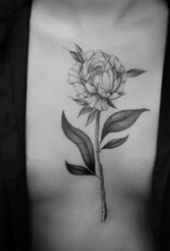 18张简约的黑灰小纹身图案作品