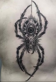 酷酷的一组简约黑色小纹身图案