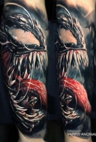 漫威电影毒液的角色纹身图案9张