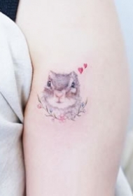 适合女生的36张小清新简约纹身图案