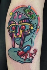 18张oldschool风格的彩色小纹身图片