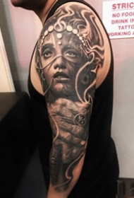 18张欧美的霸气3d写实风格纹身图案