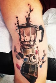 27张咖啡主题的纹身图案欣赏