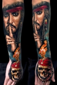 纹身与电影相结合的一组作品欣赏
