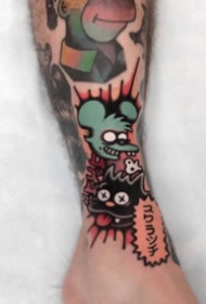 27张school风格的彩色手臂纹身图案