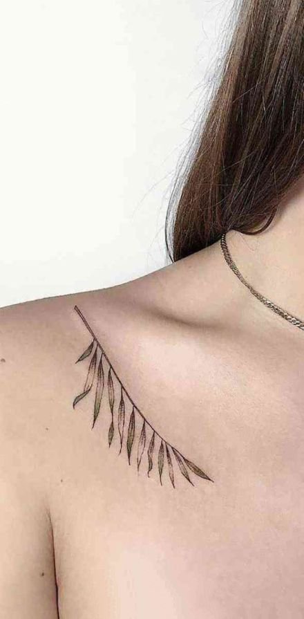 极简风格的黑色小清新纹身作品18张