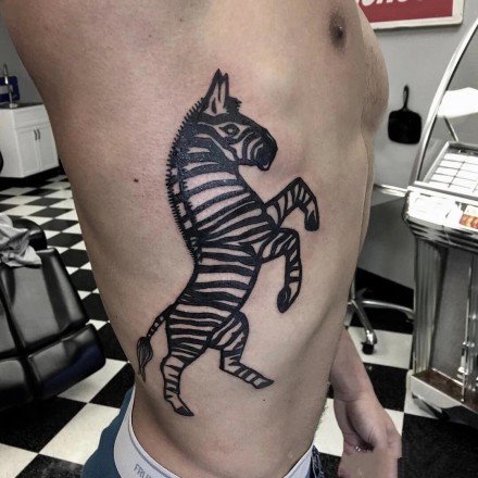 关于马的一组马纹身图案欣赏