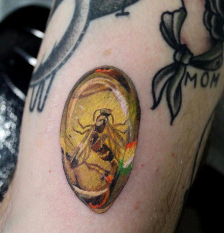 26组宝石主题的创意纹身图案+宝石,钻石