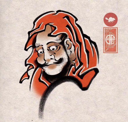 45张日式传统小图纹身手稿图案