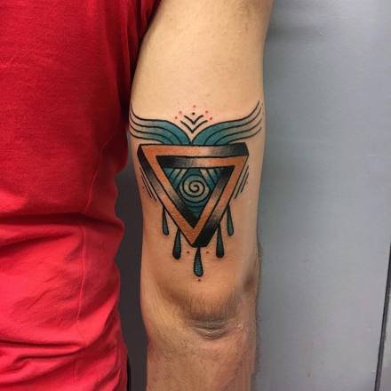 36张手臂上的黑灰小纹身图案