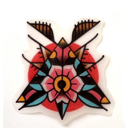 30组好看的oldschool彩色纹身手稿图案