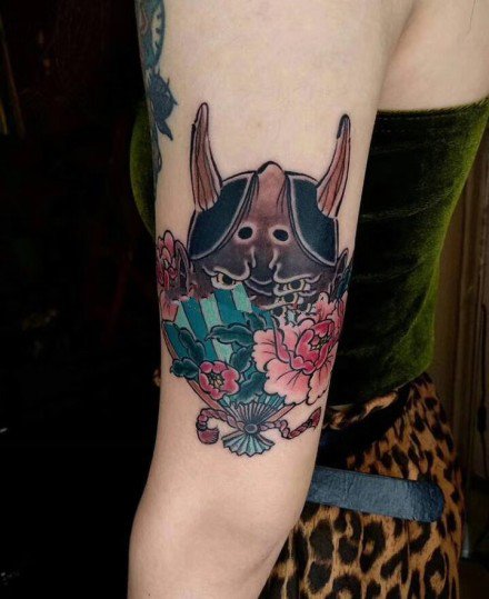 9张个性的传统般若纹身图案