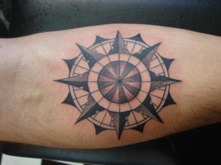 一组个人信仰的图腾纹身图片