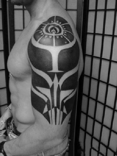 一组个人信仰的图腾纹身图片