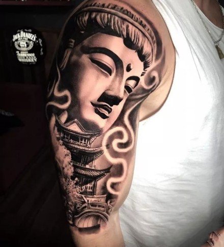 欧美写实风格的经典手臂纹身作品