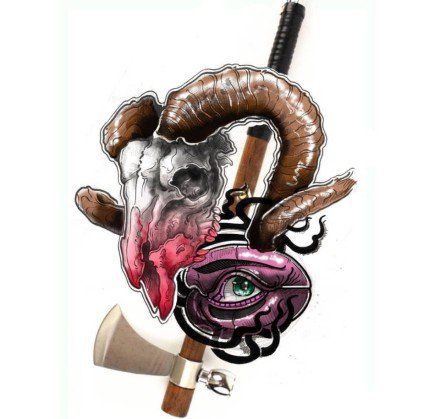 一组眼睛主题的纹身图案欣赏