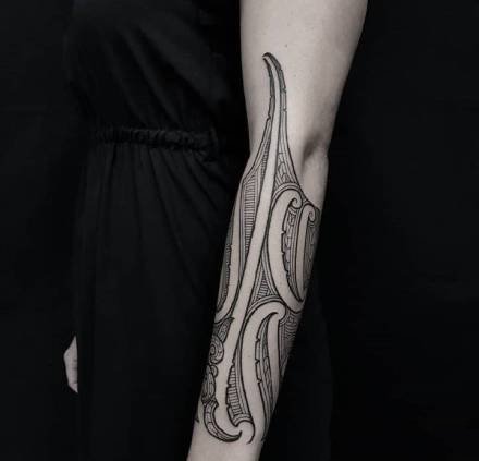 一组好看的玛雅图腾纹身图片欣赏+玛雅图腾,图腾