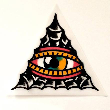 25组上帝之眼恶魔之眼等眼睛纹身手稿图案