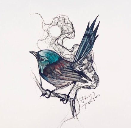 很漂亮的一组设计school纹身手稿图片