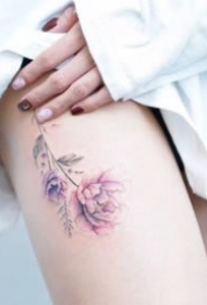 25张漂亮的女生小清新纹身图案
