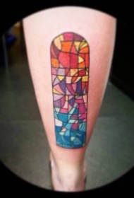 水彩风格的45张简约小清新纹身图案