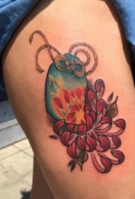 一组日本守护身符的纹身图片欣赏