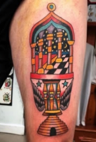 好看的18张红色oldschool纹身图案