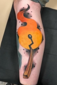 好看的18张彩色纹身图片欣赏