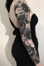 36组暗黑黑色系列的纹身作品欣赏