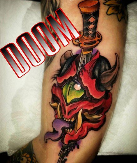 9张炫彩色新传统newschool般若纹身图案