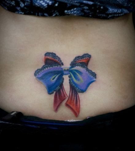 适合女士的性感蕾丝纹身图案9张