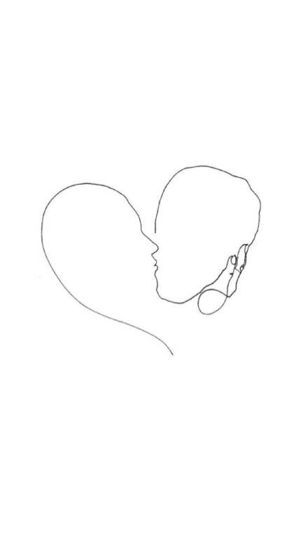 45组简单的线条小图纹身手稿