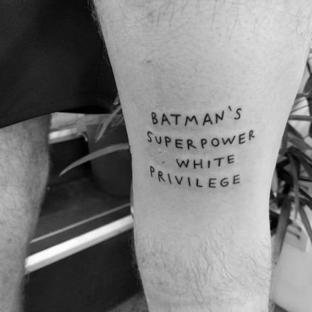 简单的一组9张英文字母短句纹身图片