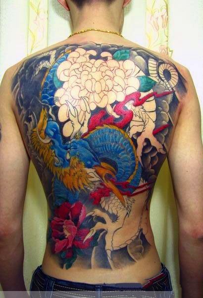 老传统的麒麟纹身图案9张