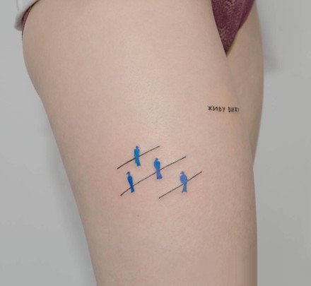 18张简约的小简笔画纹身图案