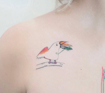 18张简约的小简笔画纹身图案