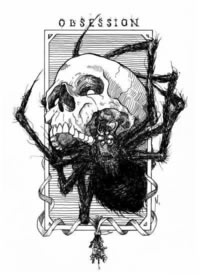 9张黑白色插画纹身素材图片